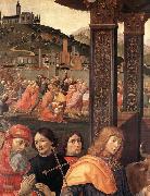 Domenico Ghirlandaio Adoration of the Magi painting